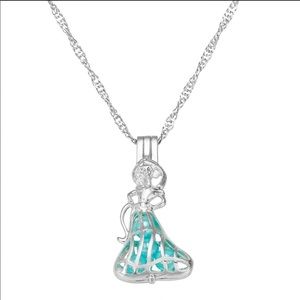 SALE! Disney Princess Jasmine pearl cage necklace